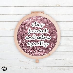 Funny Motivational Compact Mirrors